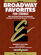 Essential Elements Broadway Favorites for Strings Conductor string method book cover